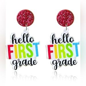 NEW HELLO FIRST GRADE EARRINGS